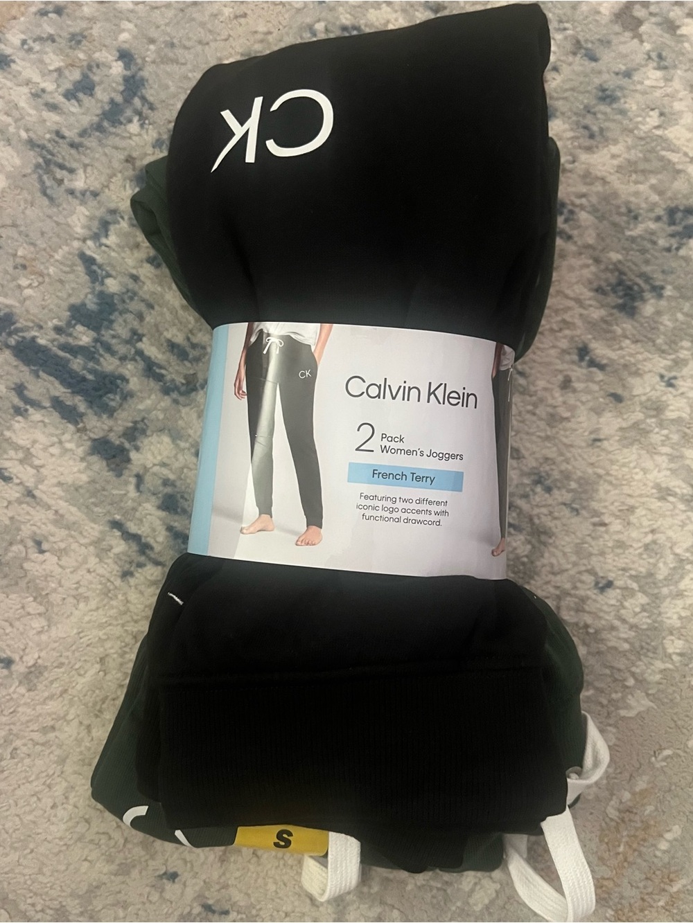 Calvin Klein Women's Joggers - Forest Green & Black
